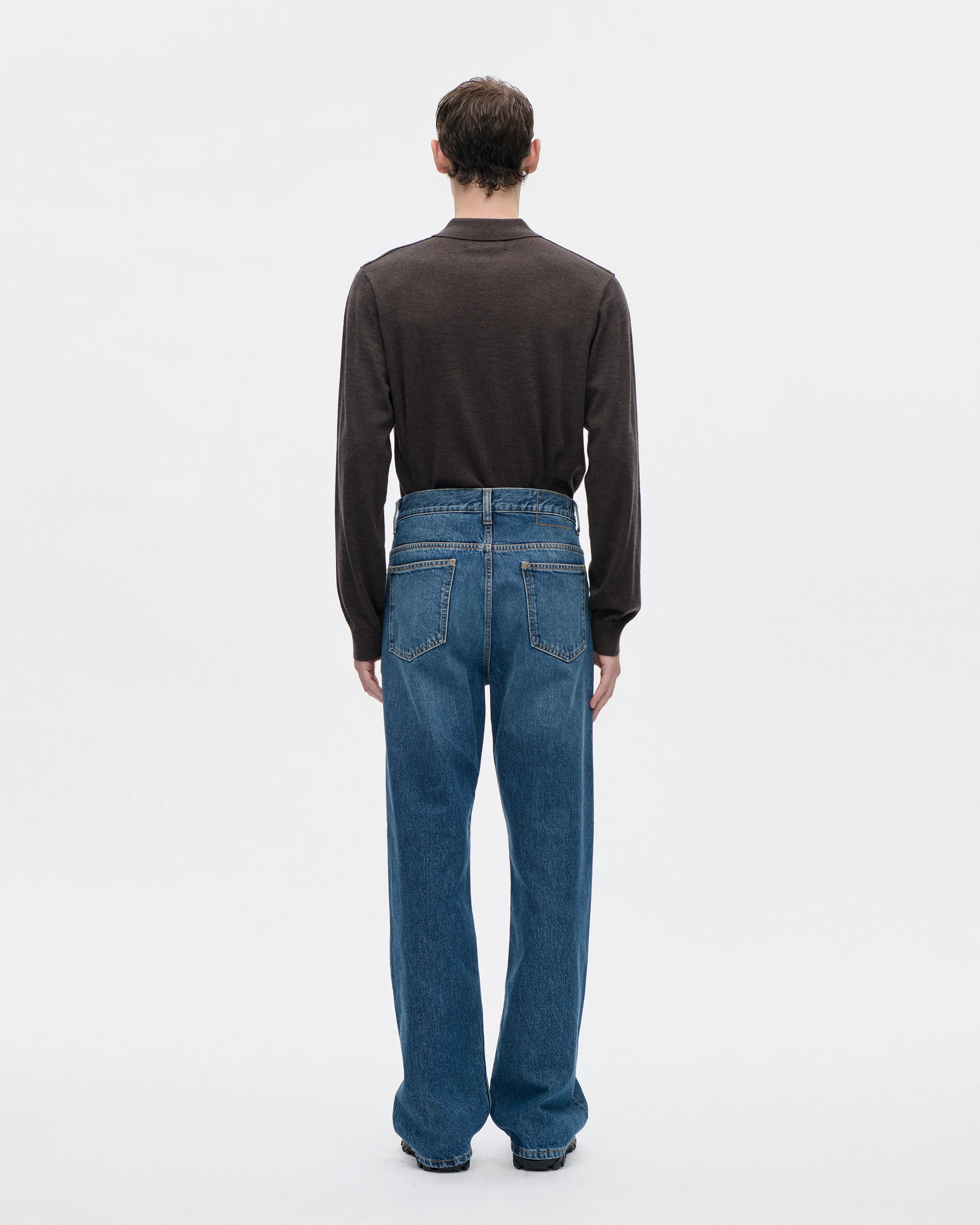 5 Pocket 14 OZ 058 Indigo Bleach - Image 3