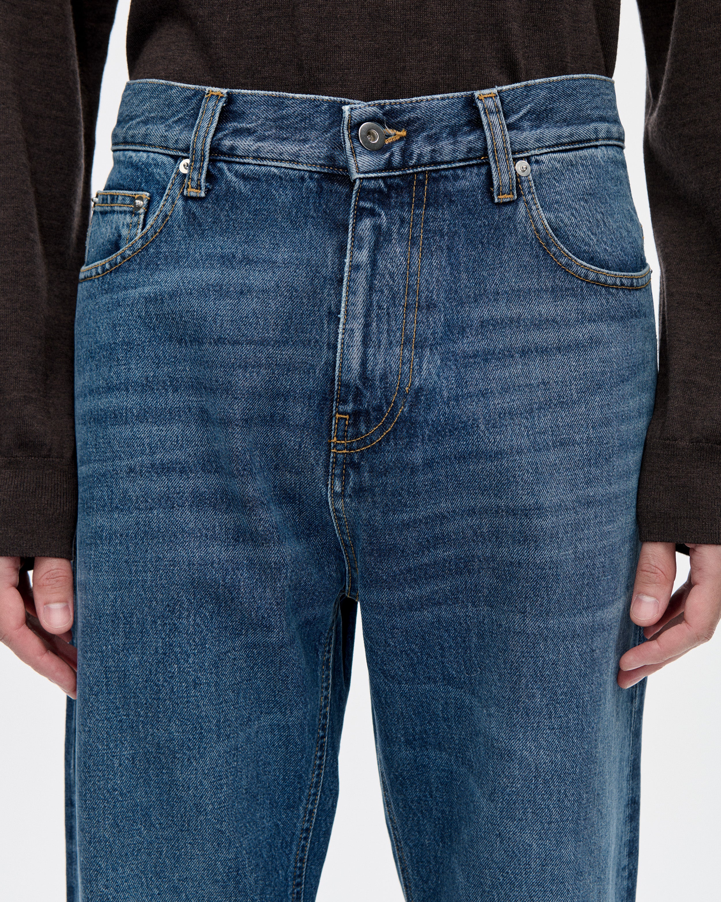 5 Pocket 14 OZ 058 Indigo Bleach - Image 4