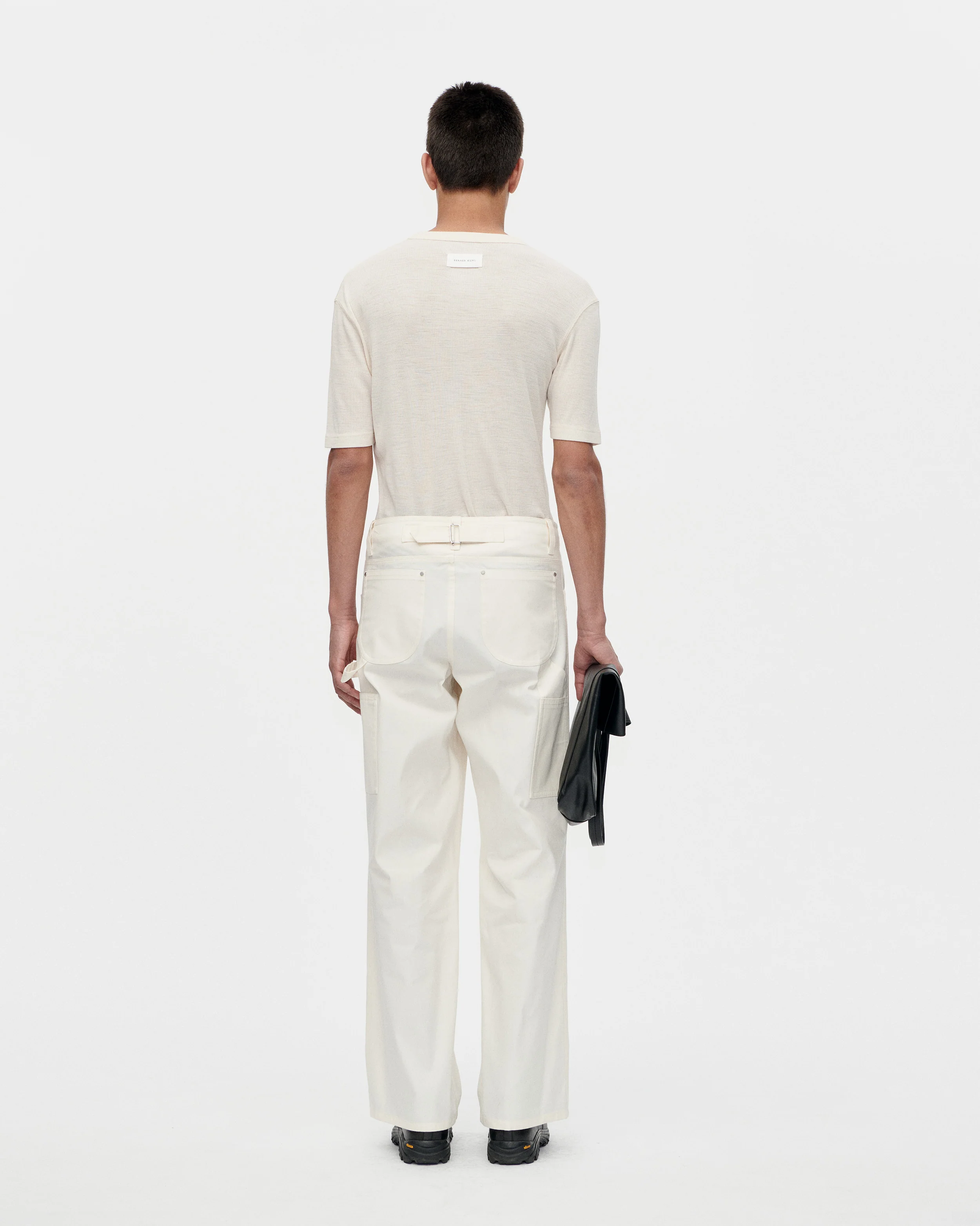 Paper Twill Hammer Pant 002 Off White - Image 3