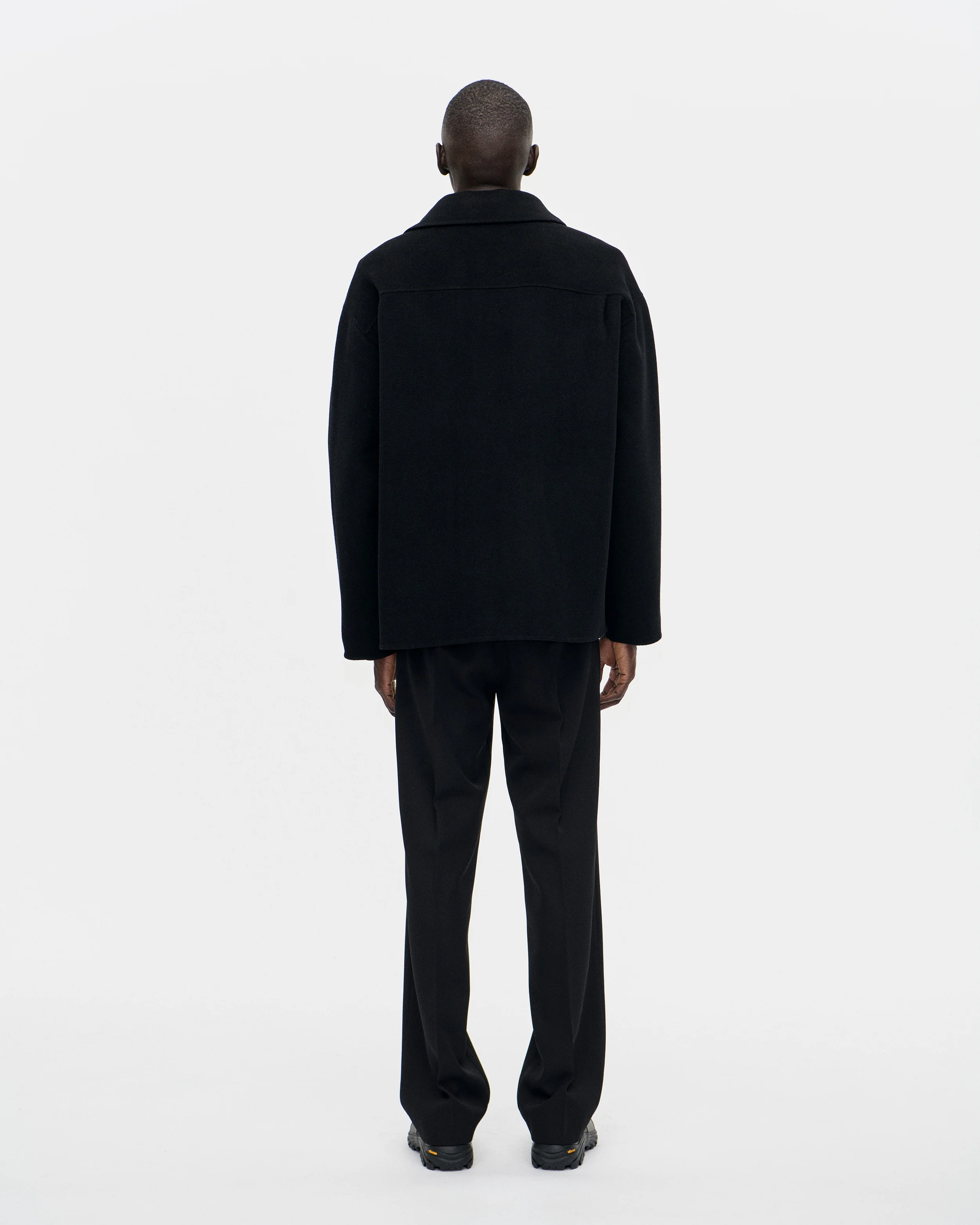 Naval Jacket Woolcash 009 Black - Image 3