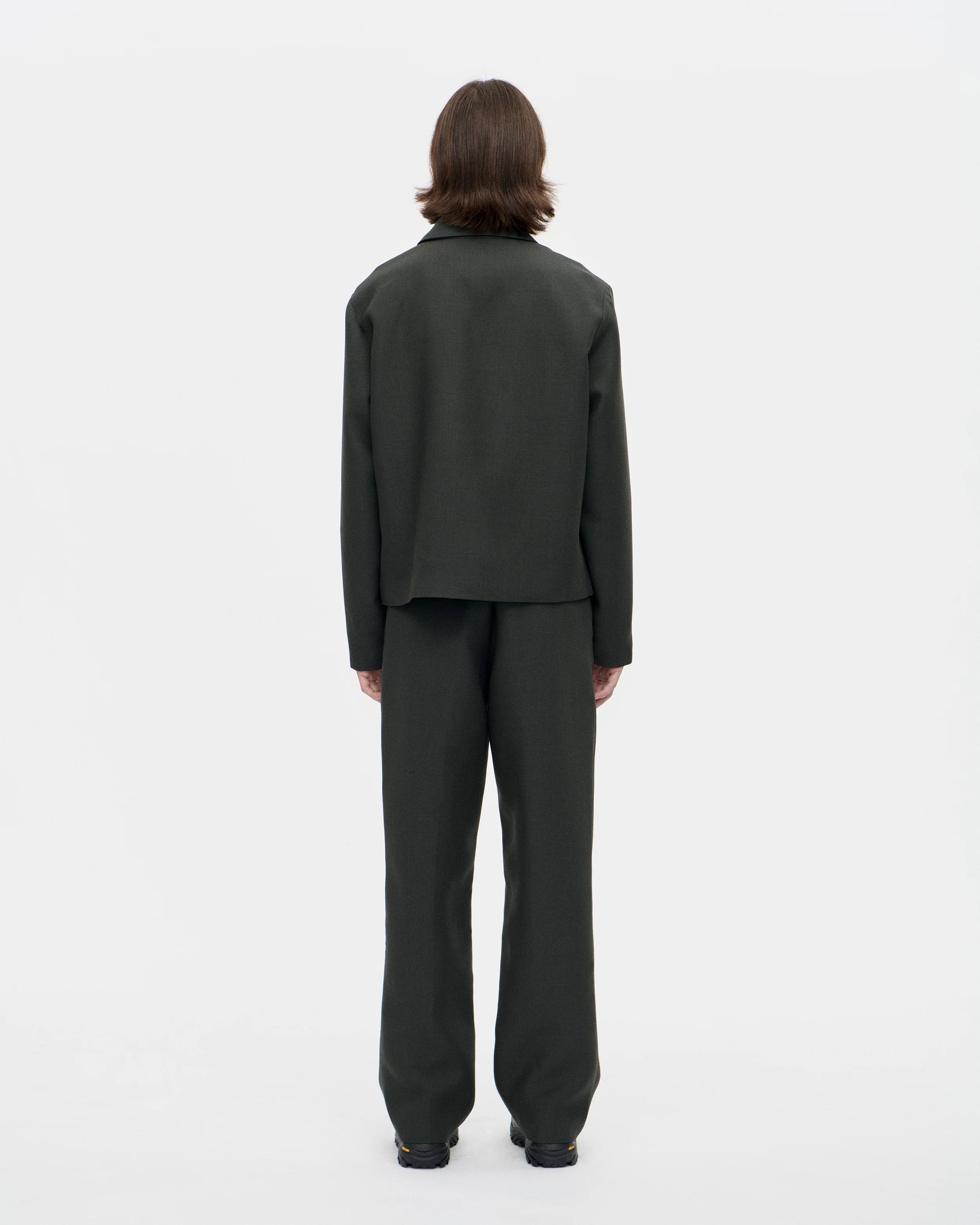 Officer Jacket Double Wool 086 Fog - Image 3