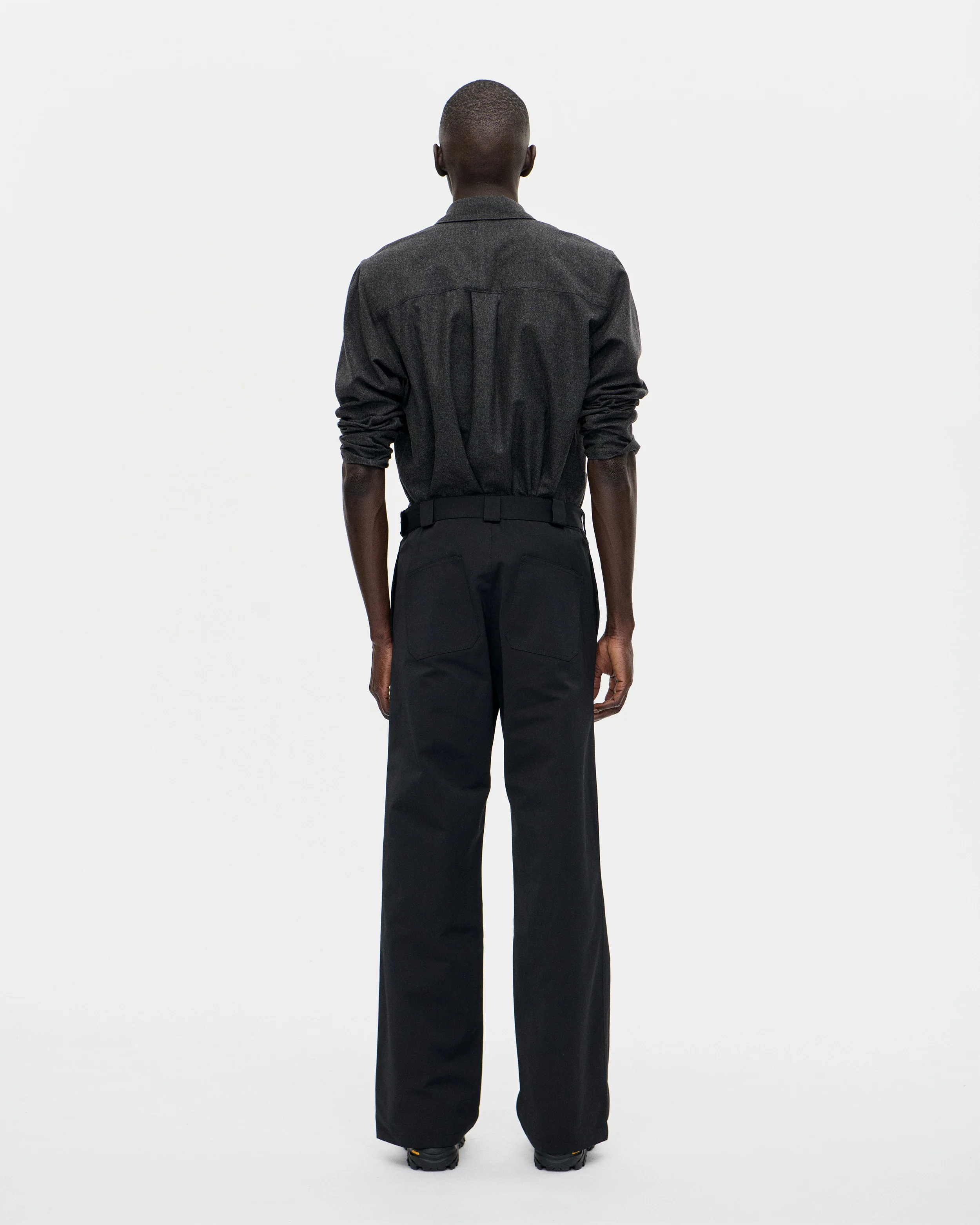 Belt Trouser Ottoman 009 Black - Image 3