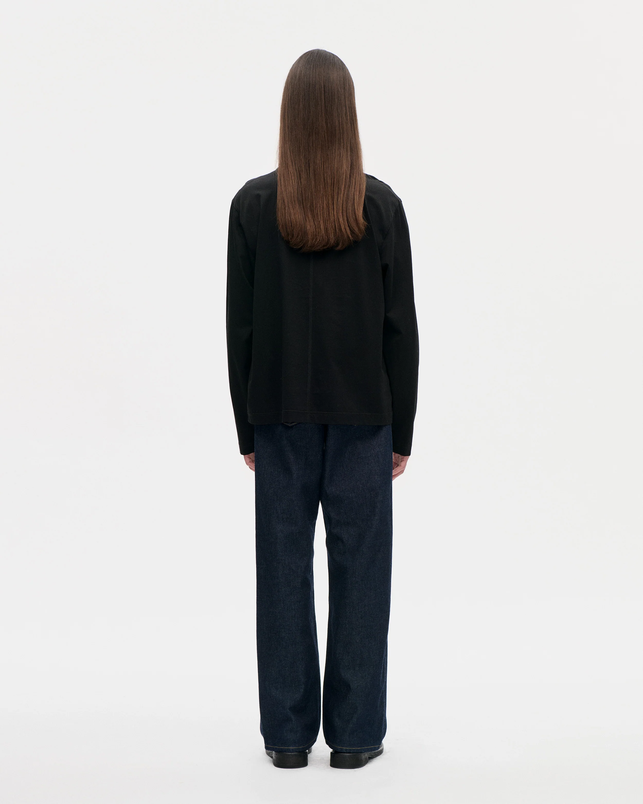Seam Tee LS 140 009 Black - Image 3