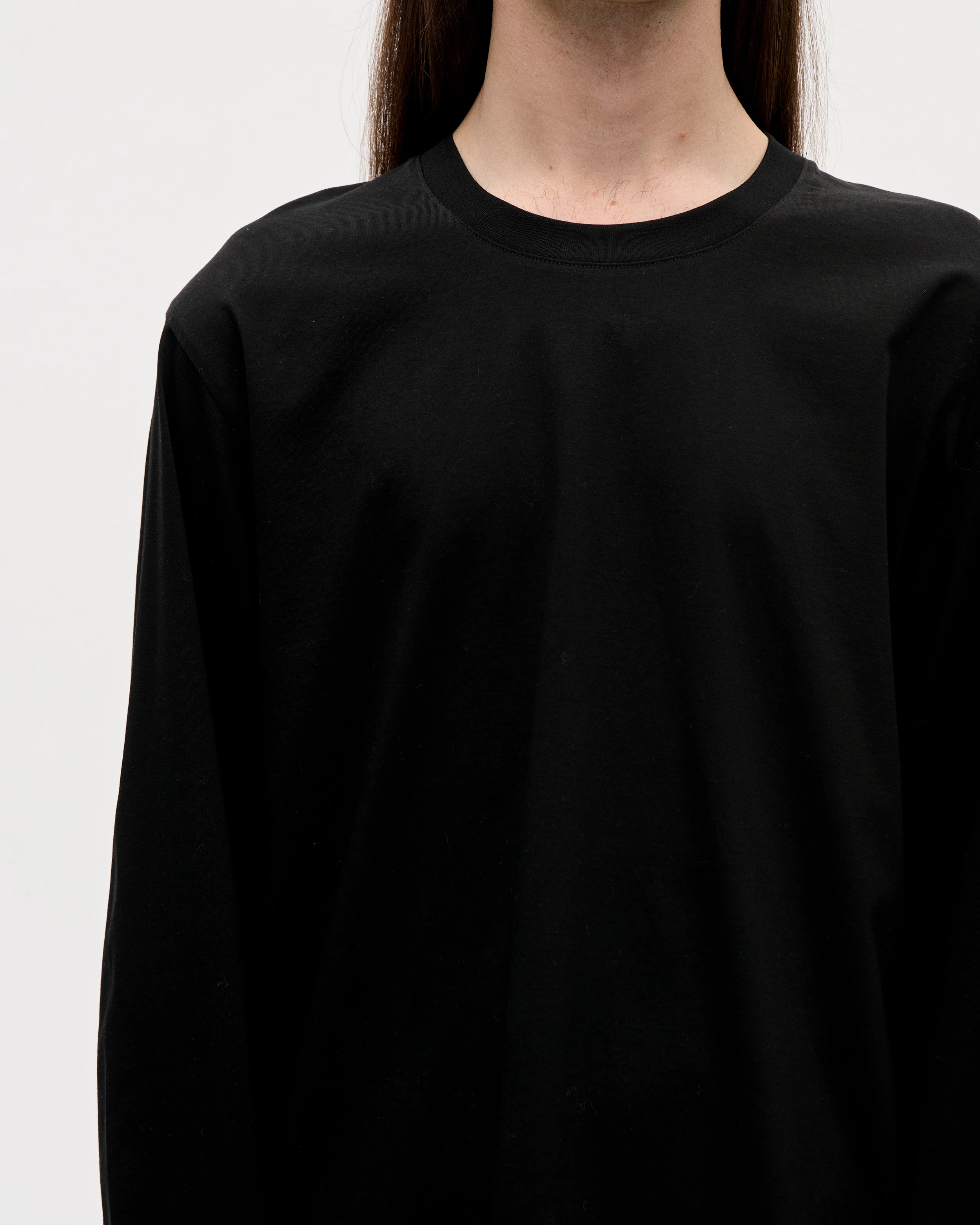 Seam Tee LS 140 009 Black - Image 4