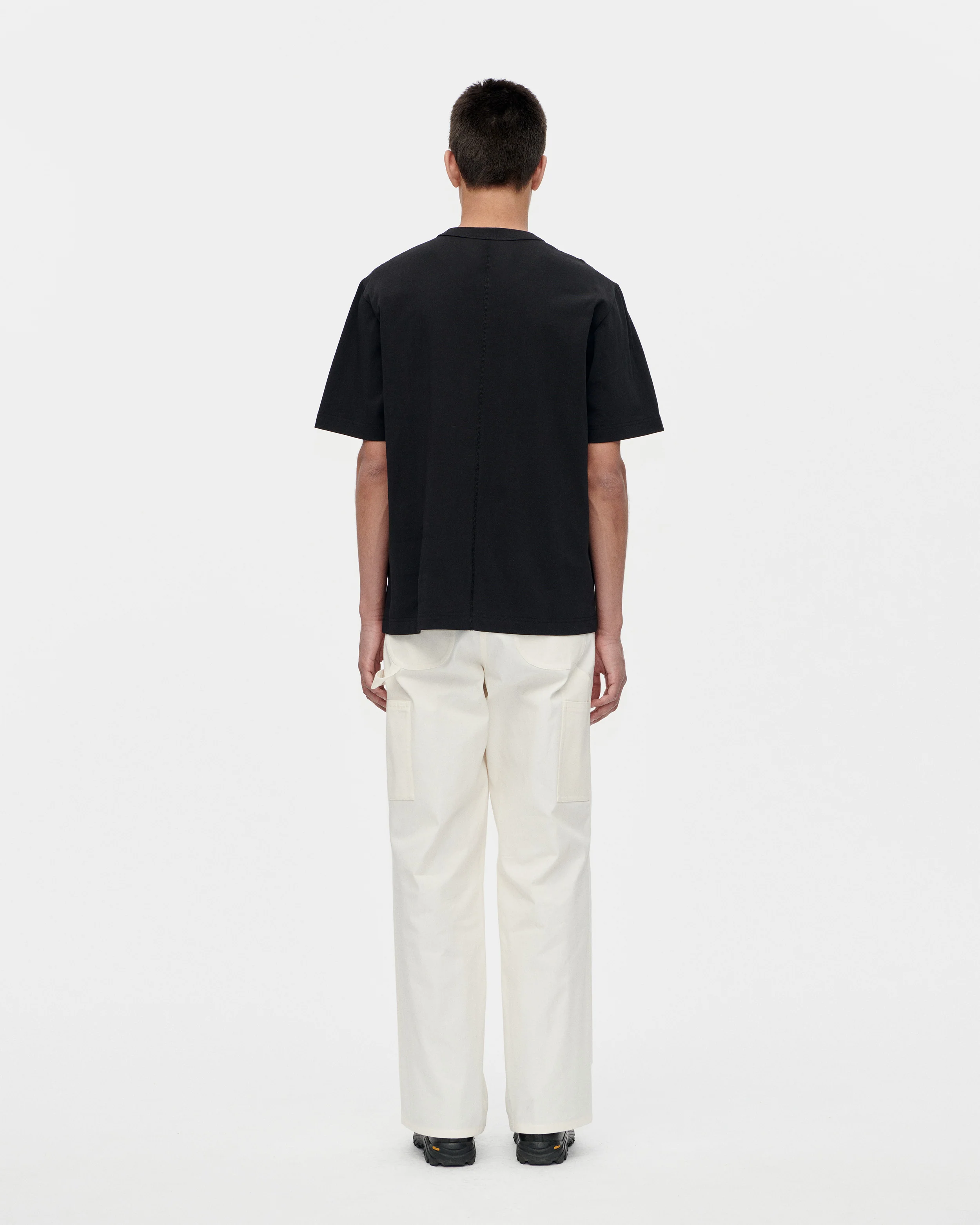 Seam Tee Organic 180 009 Black - Image 3