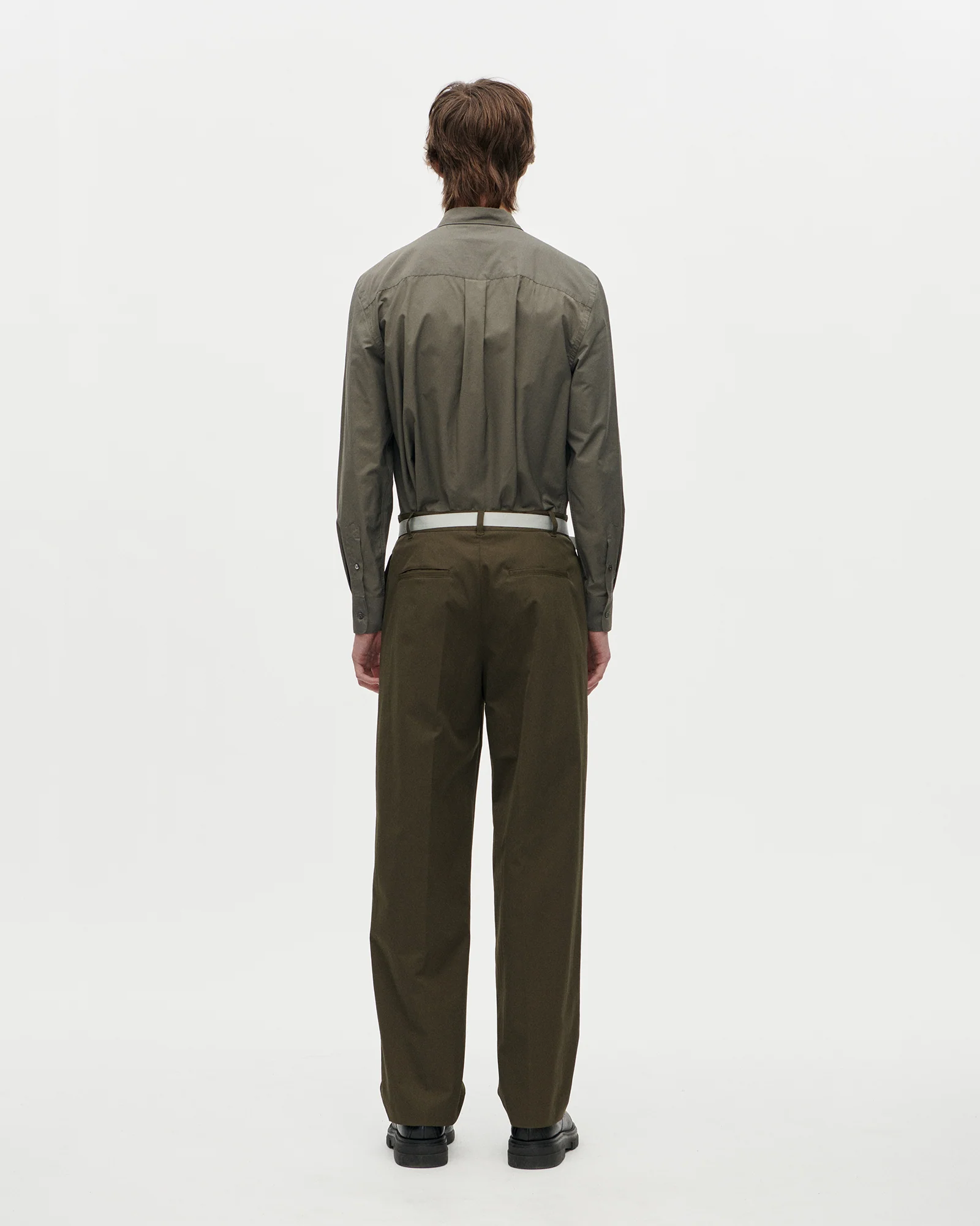 Solo Trouser Pesel 031 Dark Olive - Image 3