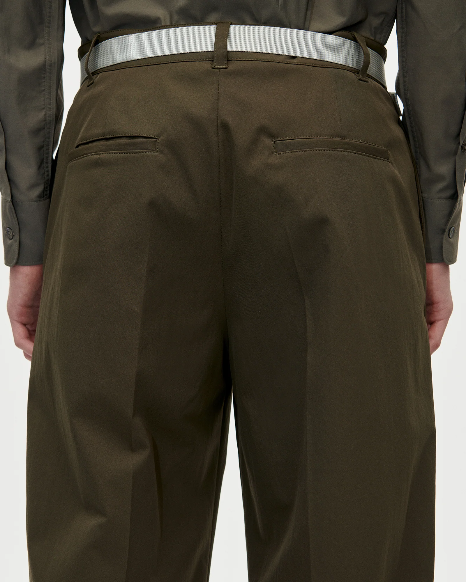 Solo Trouser Pesel 031 Dark Olive - Image 4