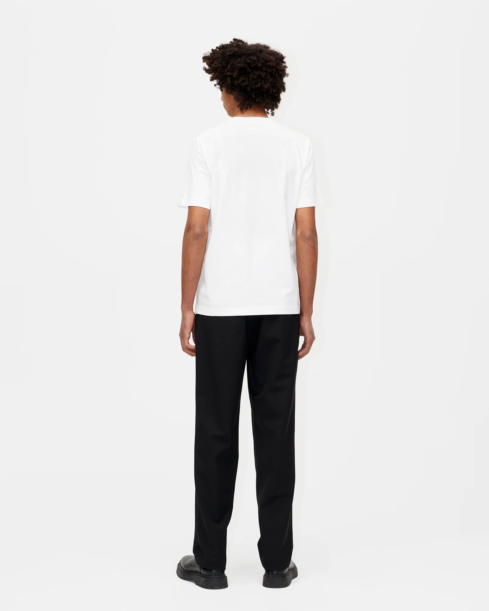Test Tee Supima 001 White - Image 3