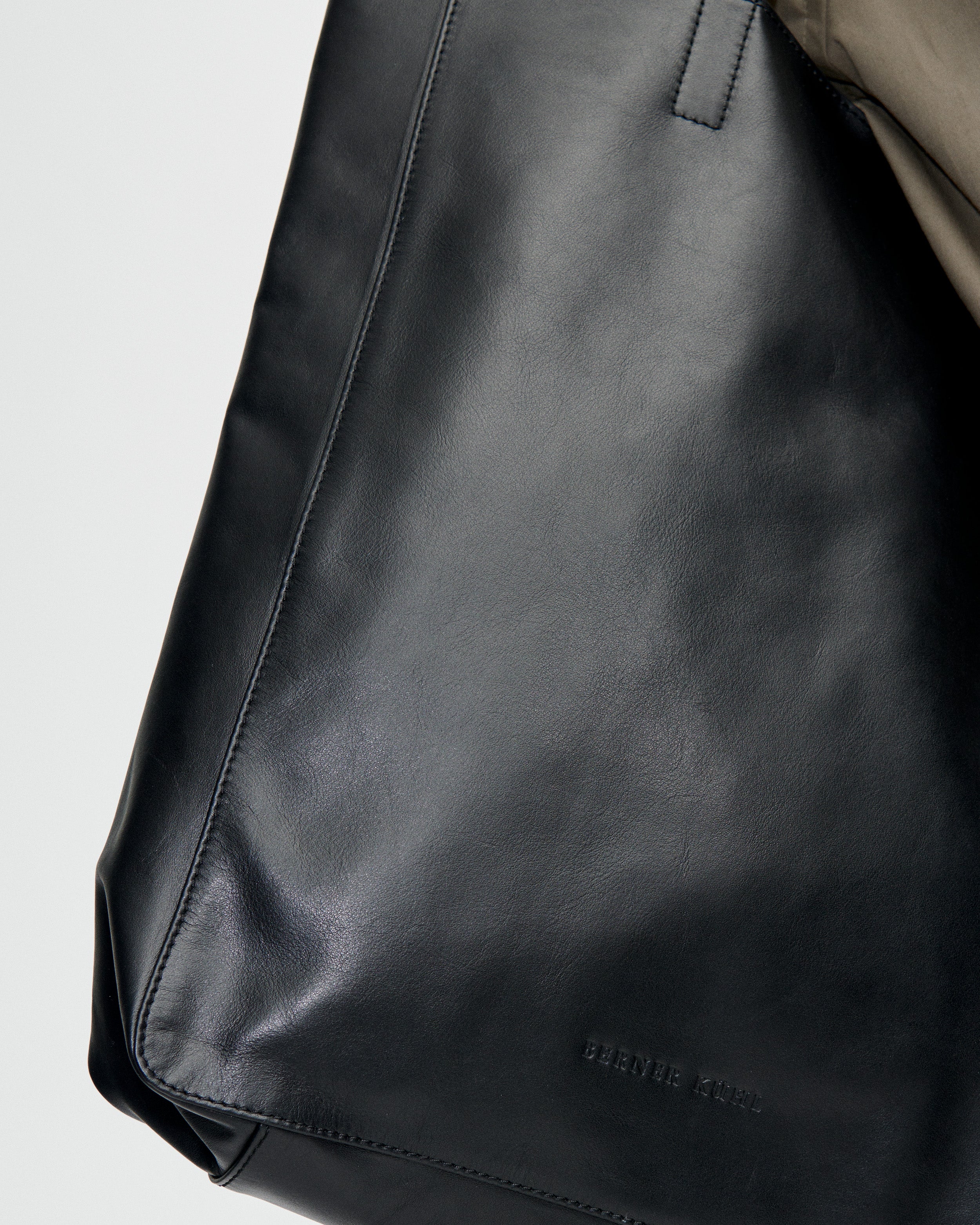 Tote Nappa Leather 009 Black - Image 3