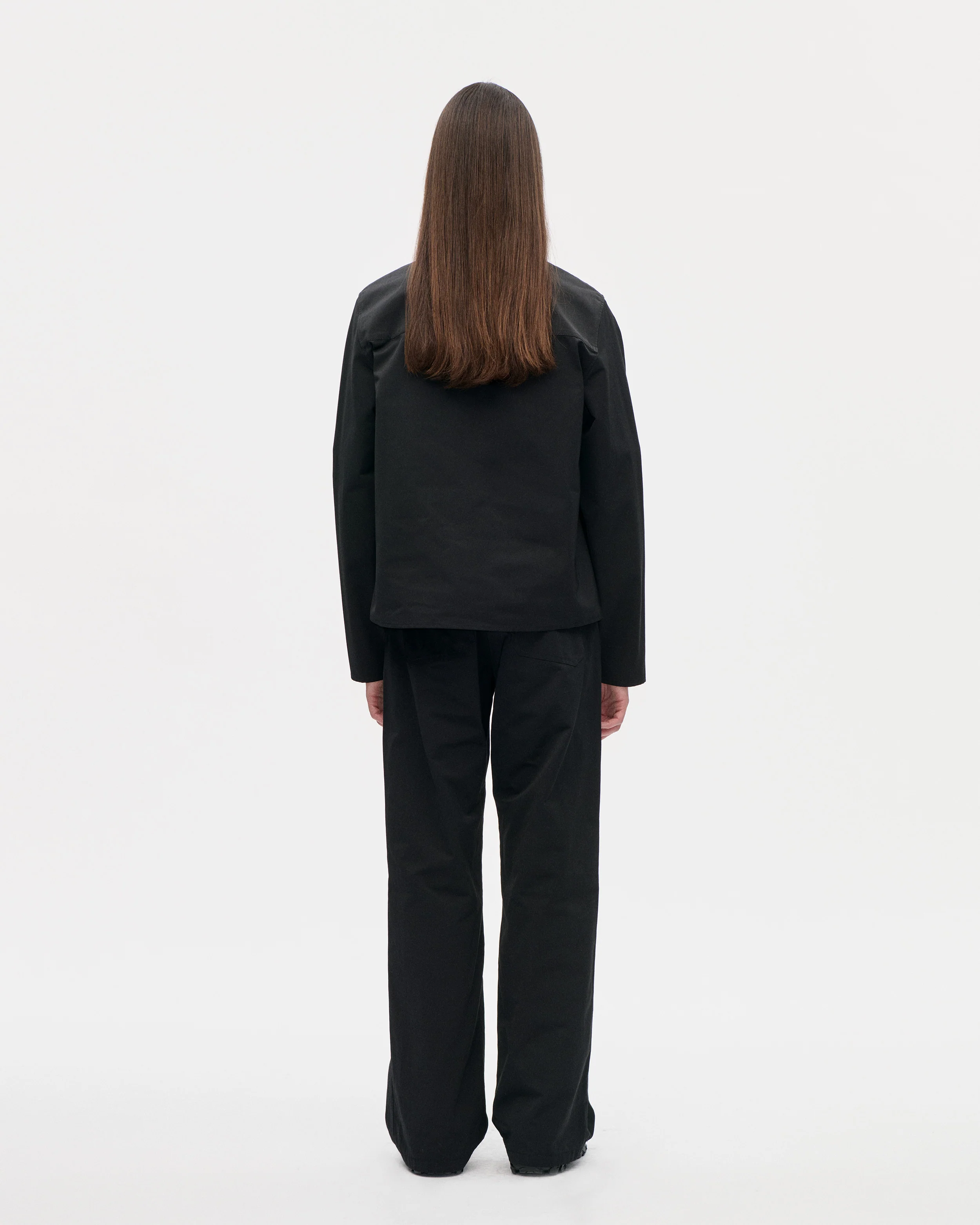Work Shirt Ottoman 009 Black - Image 3